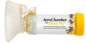 AEROCHAMBER PLUS® FLOW-VU® AVHC with Medium Mask - Monaghan Medical